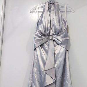 New Women's silver dress size L
